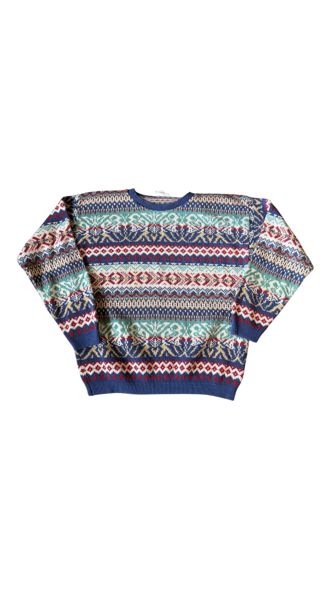 VTG Wmns Cabin Creek Knit Sweater Sz Wmns S