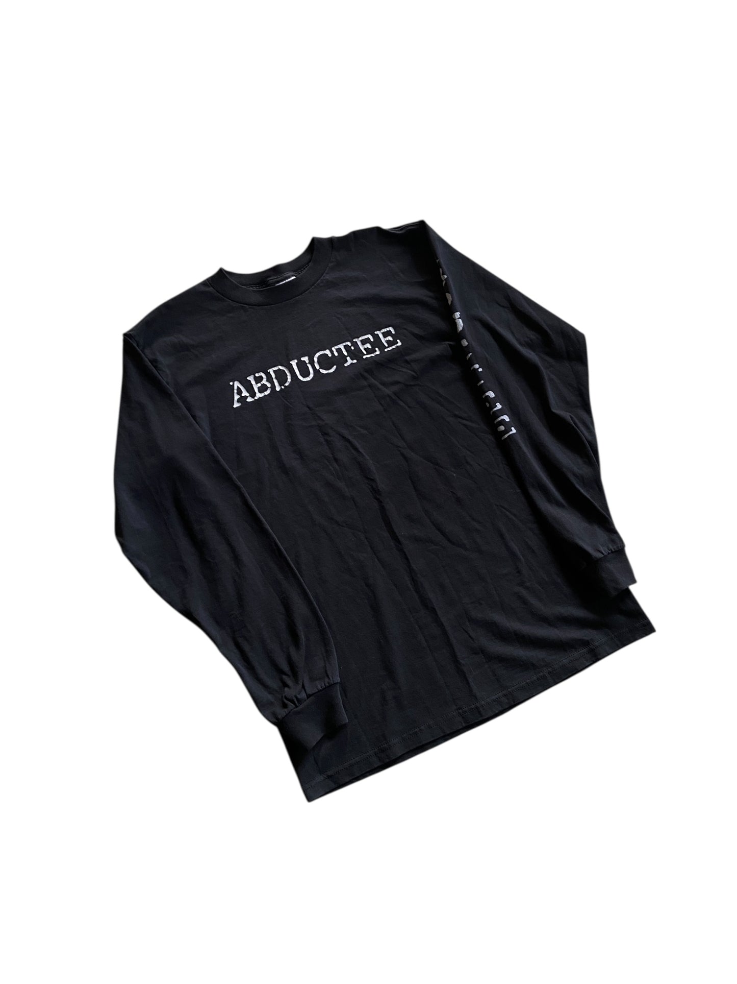 VTG Abductee Text L/S Tee Sz S/M