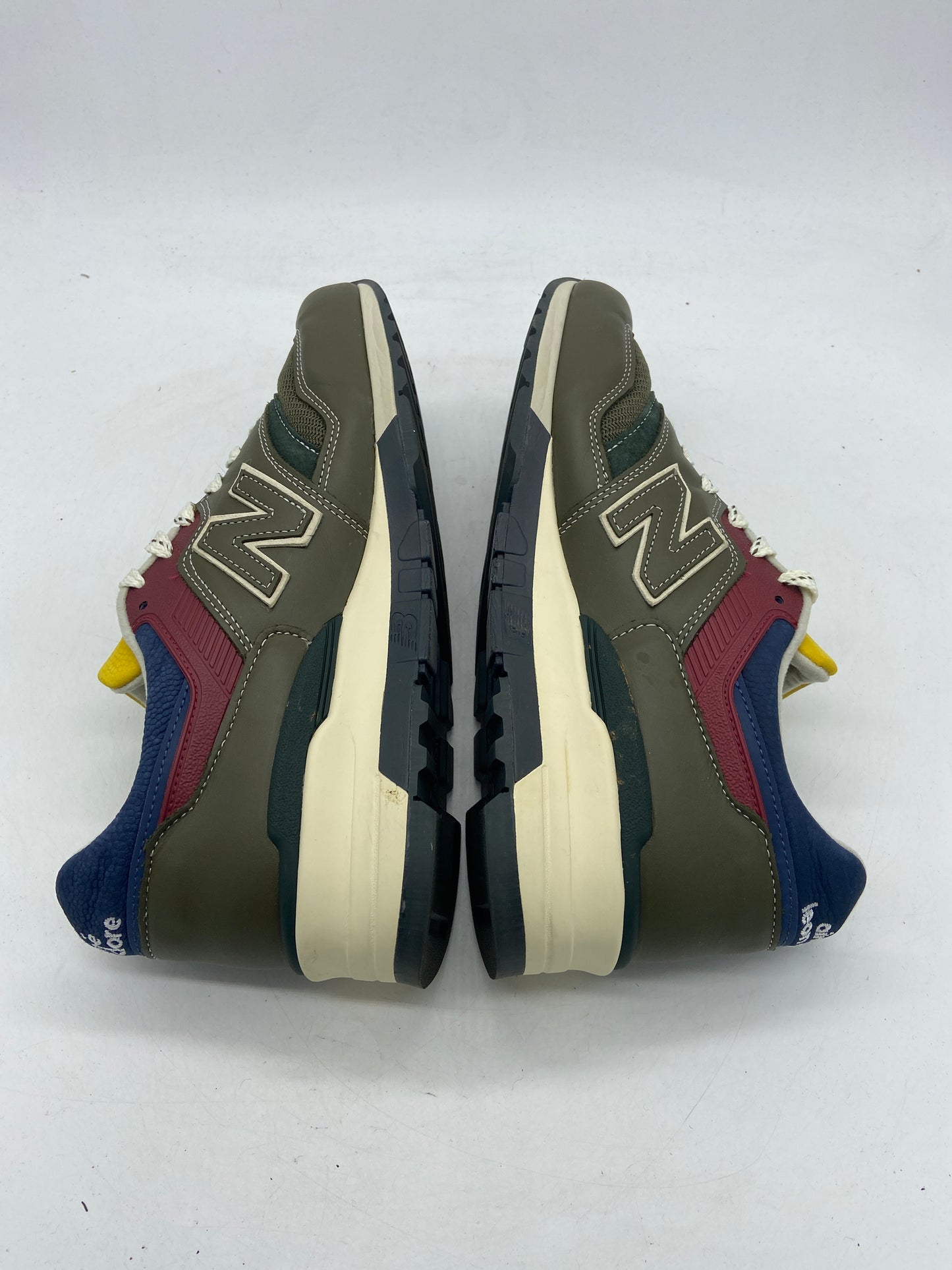 New Balance 997 MiUSA Aimé Leon Dore Dark Moss Angora Sz 10M/11.5W U997AIM