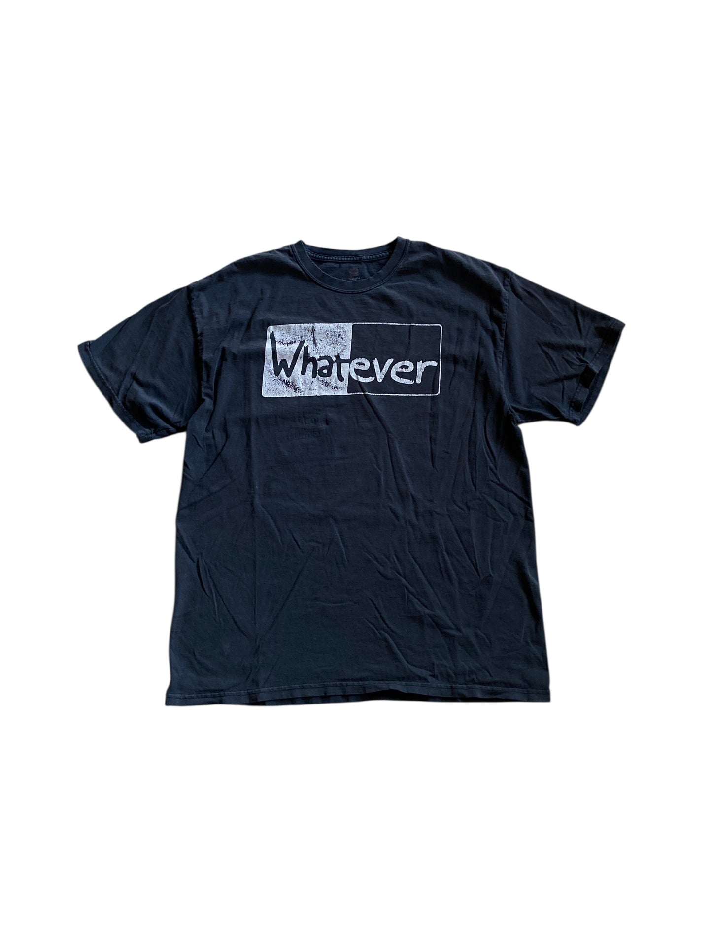 Thrashed "Whatever" Religious Tee Sz M