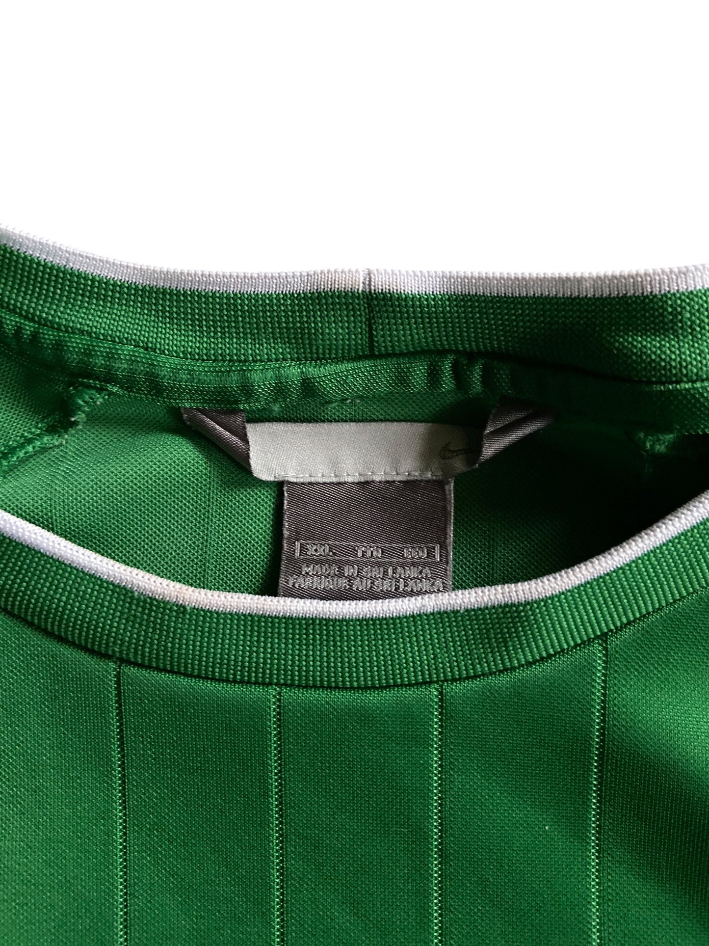 Y2K Nike Green Soccer Jersey Sz XL/2XL