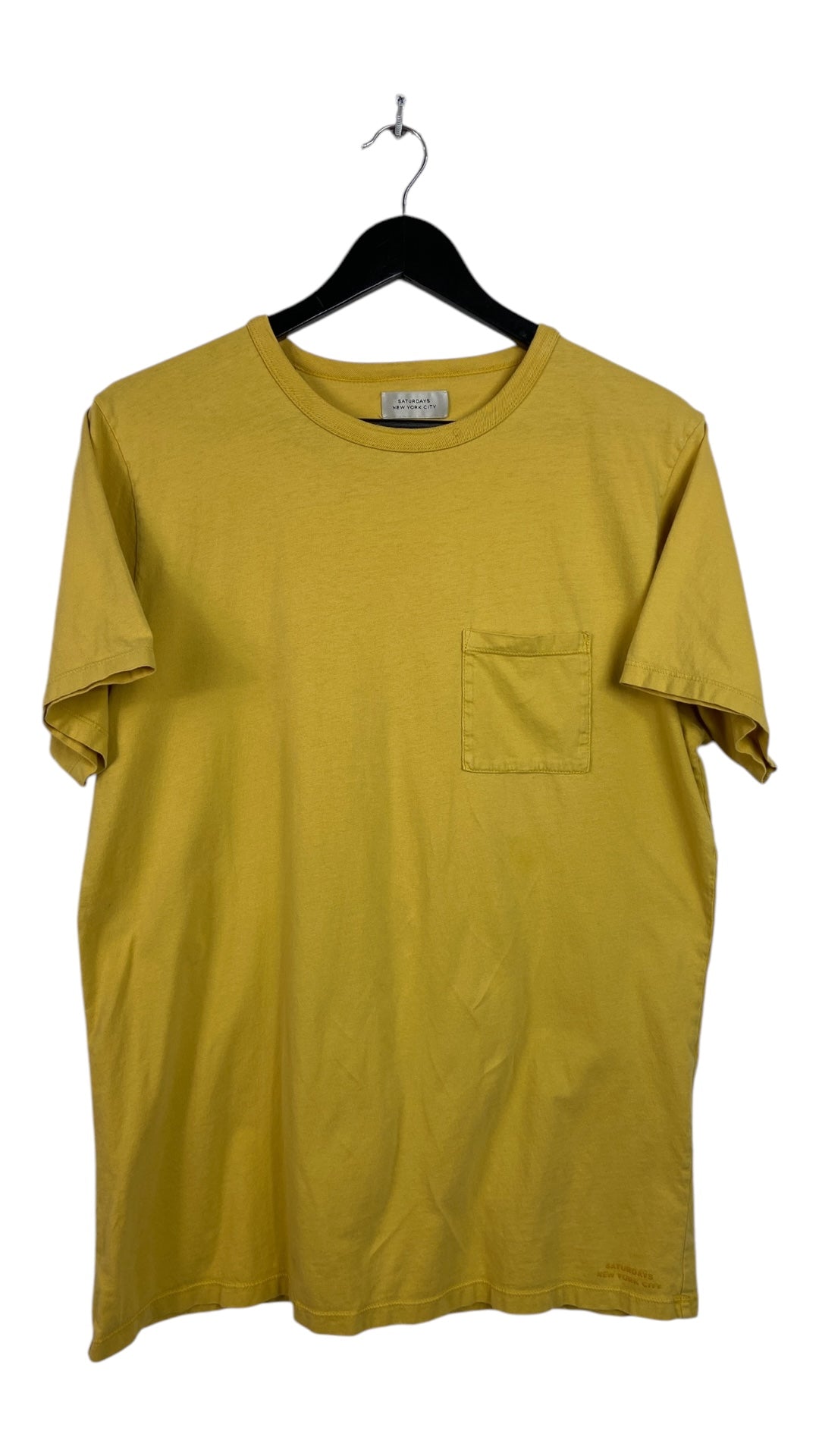 Preowned Saturdays New York City Pocket Tee Sz Large