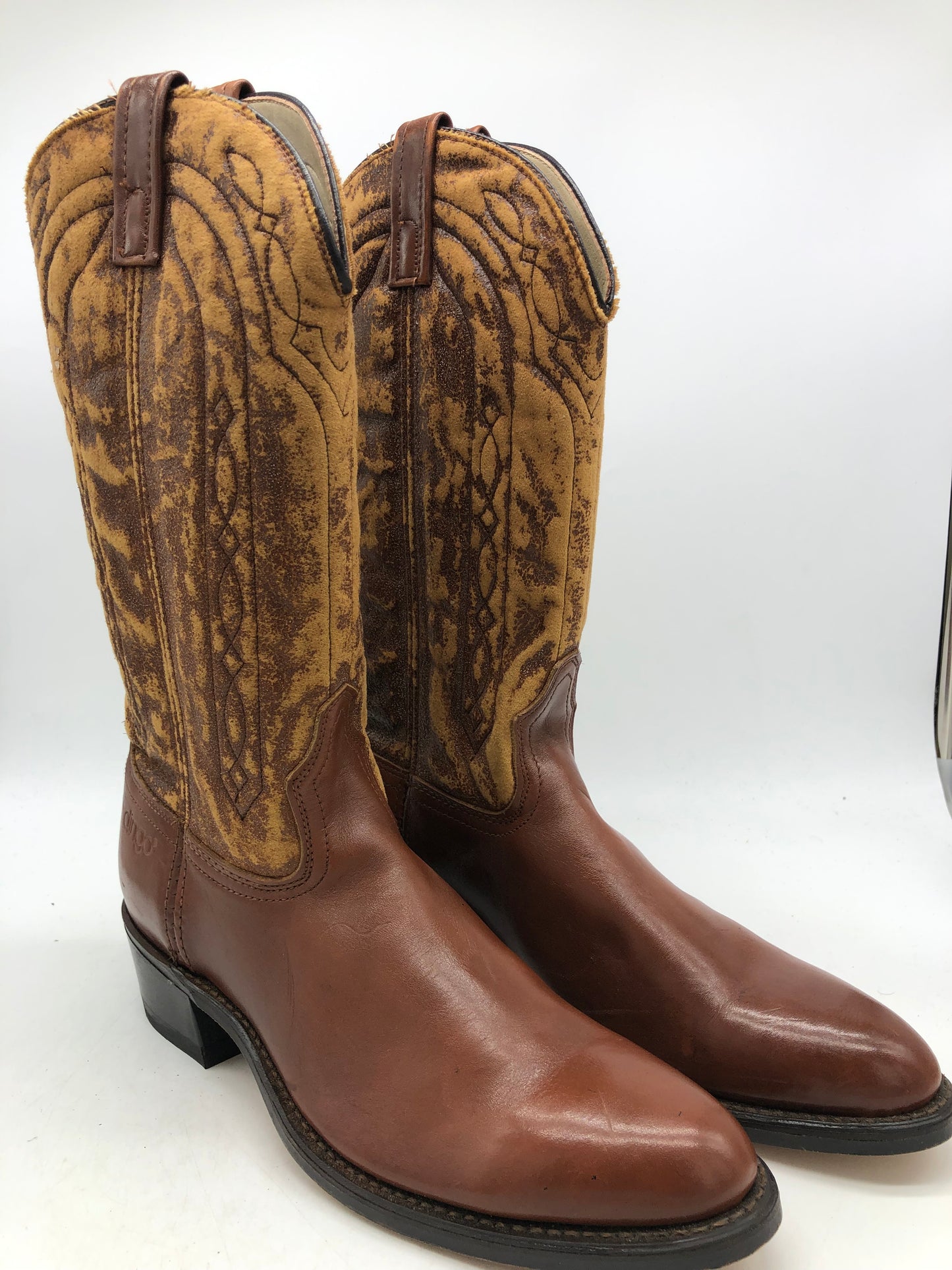 Men's USA Made Dingo Western Cowboy Boots Sz 11B