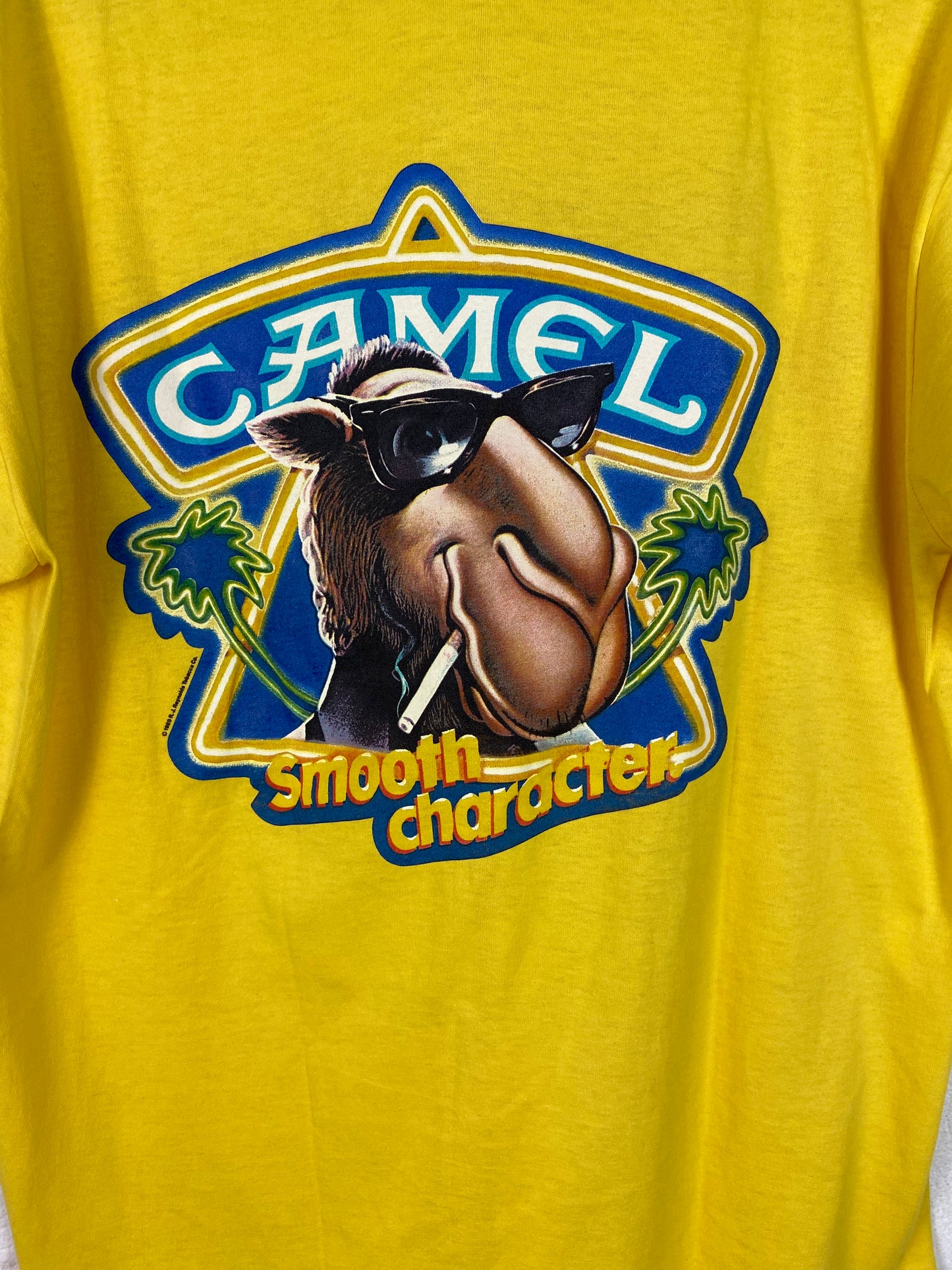 VTG Camel Smooth Characters Graphic Tee Sz L