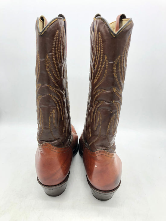 Texas Boot Company Brown Cowboy Boot Sz 9.5M/11W