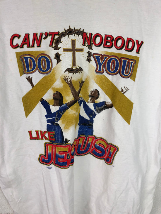 VTG "Cant Nobody Do You Like Jesus" Tee Sz L