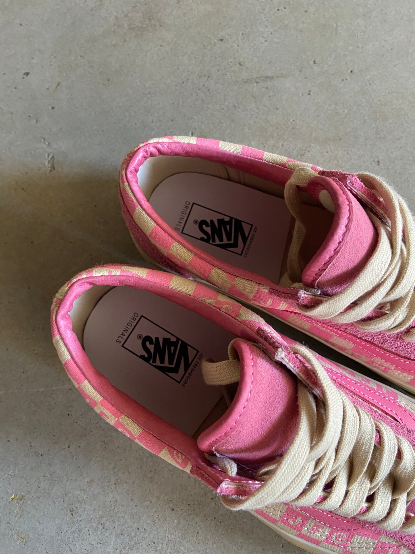 Preowned Vans Joe Freshgoods x OG Style 36 LX 'Honeymoon Stage - Pink' Sz 7.5M