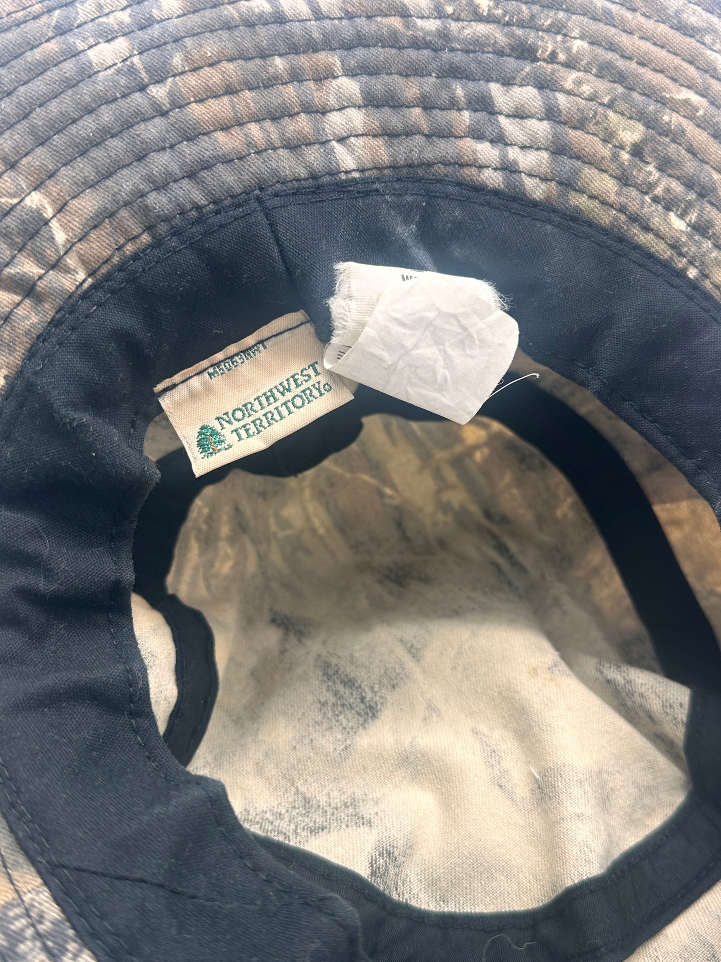 Northwest Territory Woodland Camouflage Bucket Hat Sz Med
