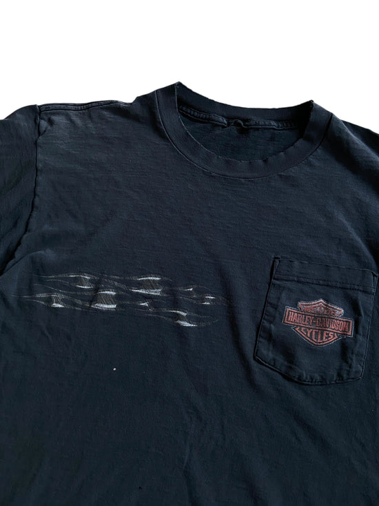 VTG Harley Davidson Pocket Tee Sz L