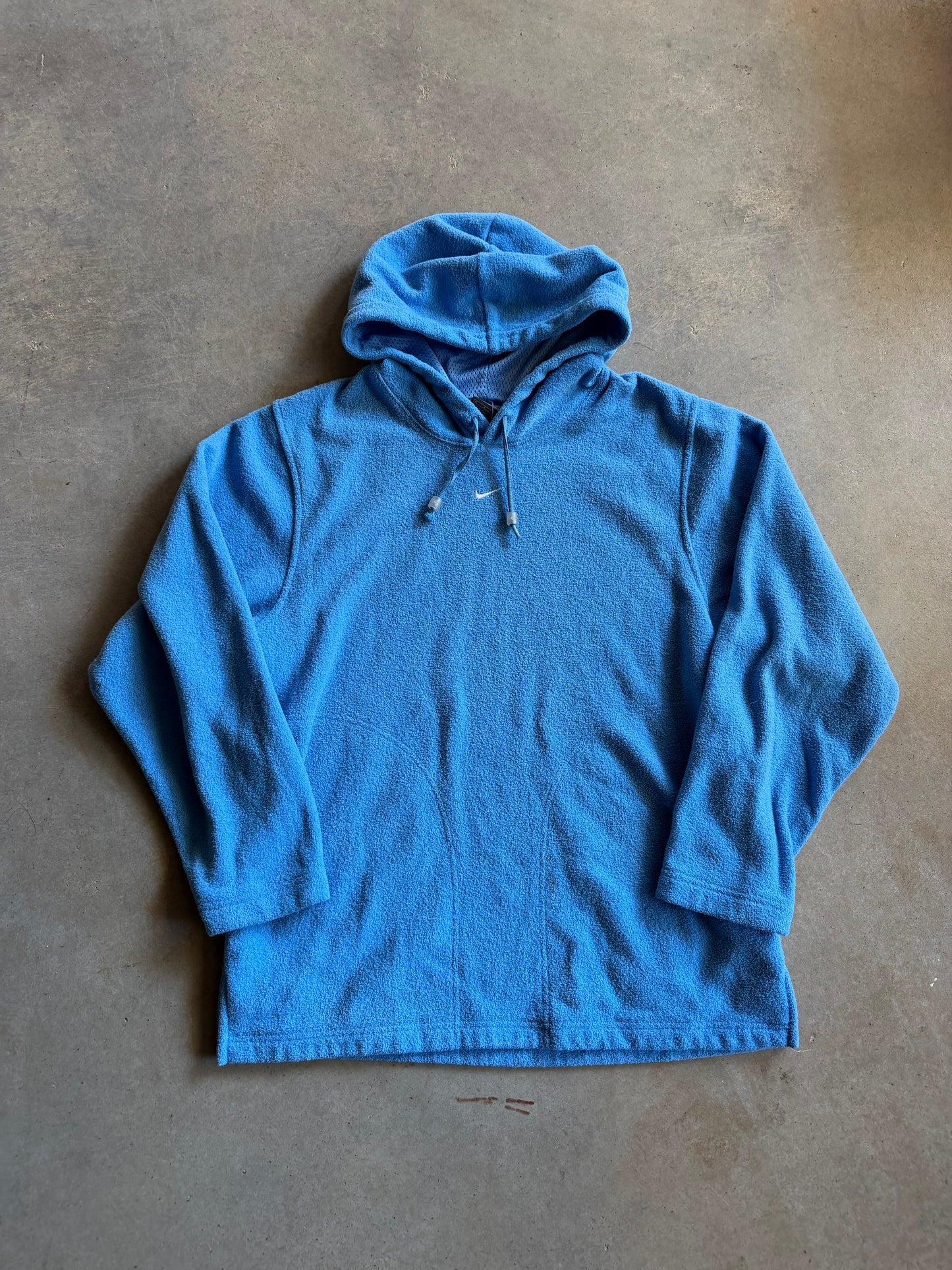 Nike Light Blue Fleece Hoodie Sz M