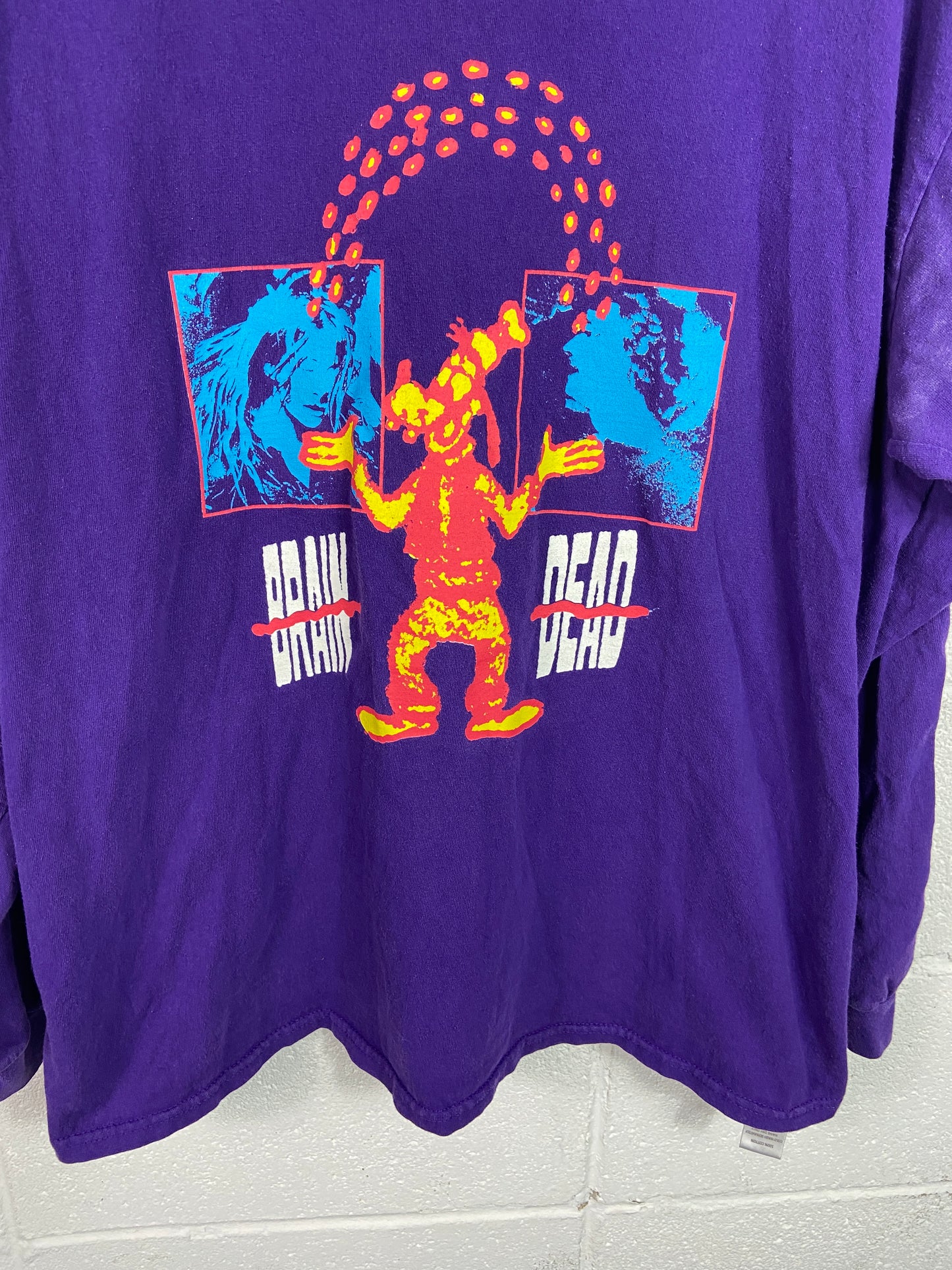 Brain Dead Goofy L/S Tee Sz L