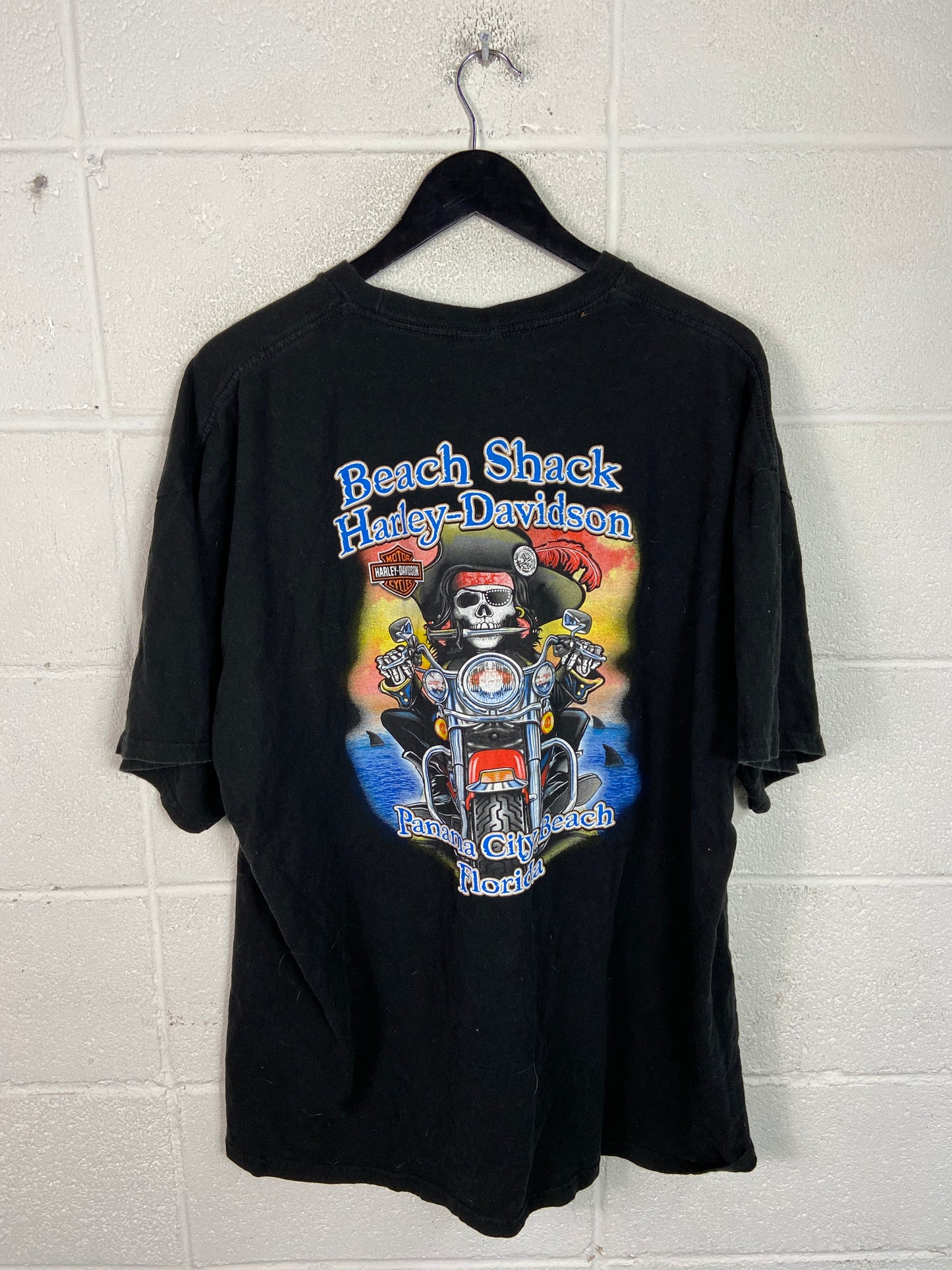VTG Harley Davidson Pink Logo Tee Sz XL