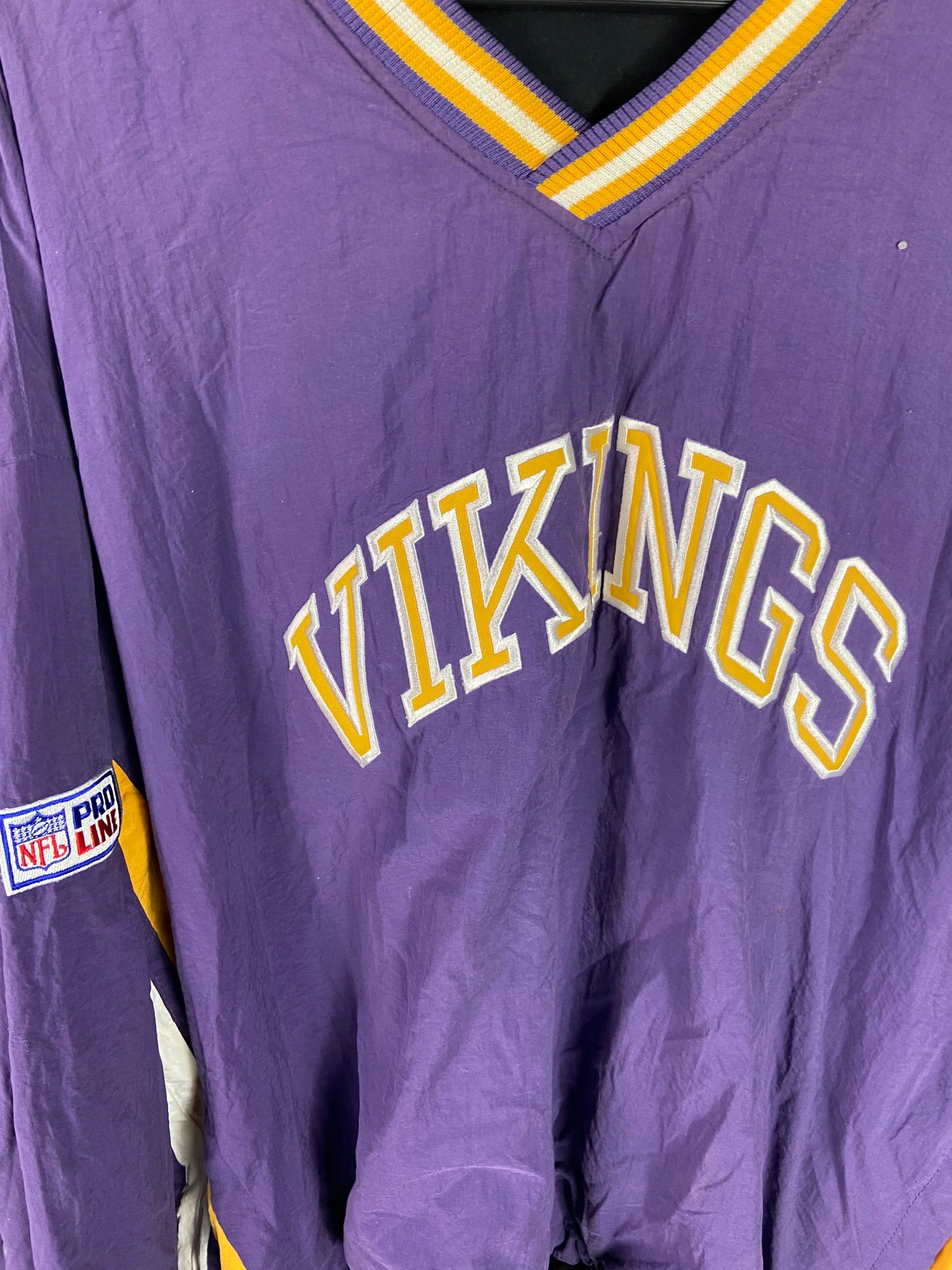 VTG Starter Reversible Minnesota Vikings Pullover Sz XXL