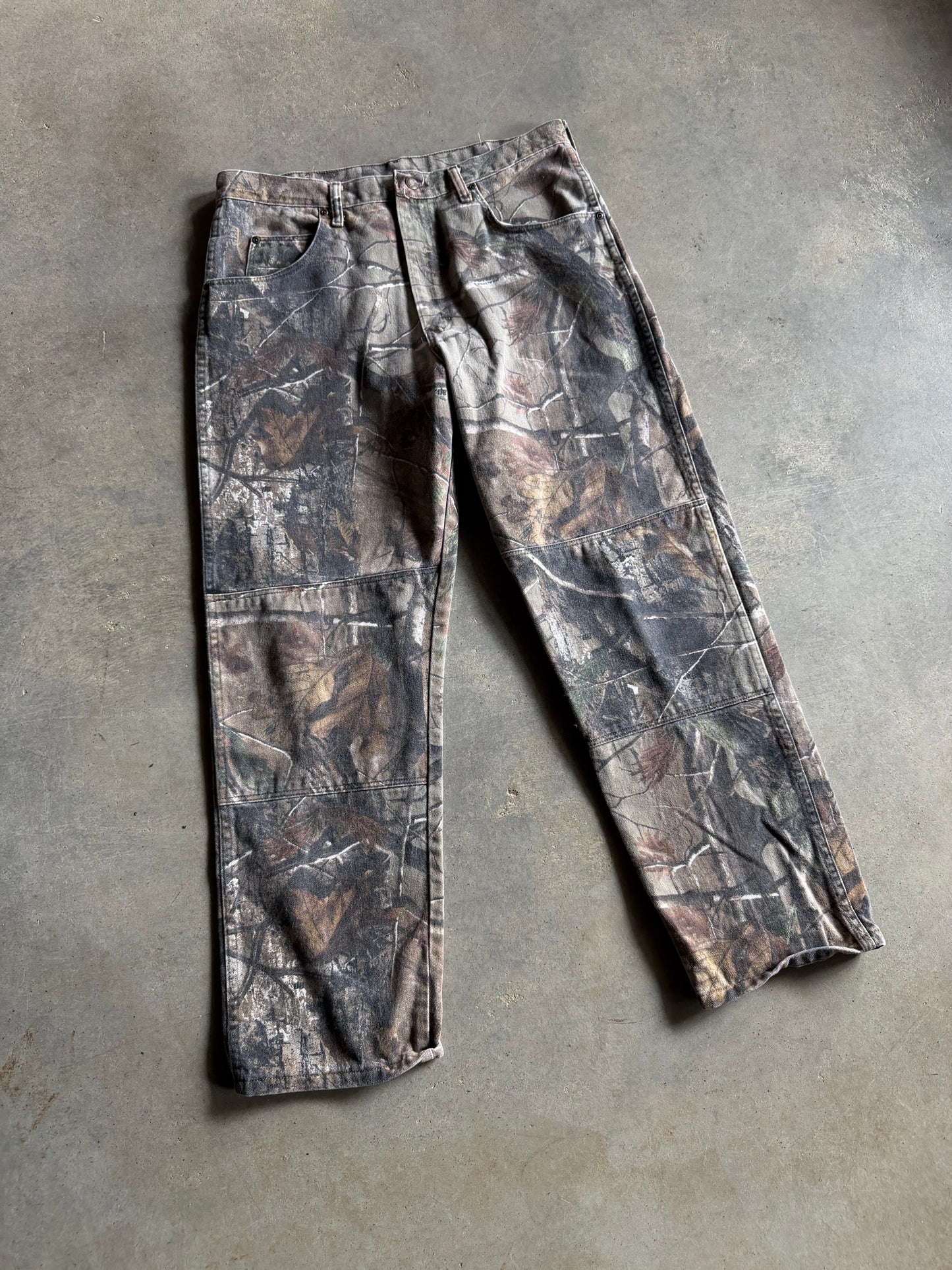 VTG Wrangler Camo Pants Sz 36x32