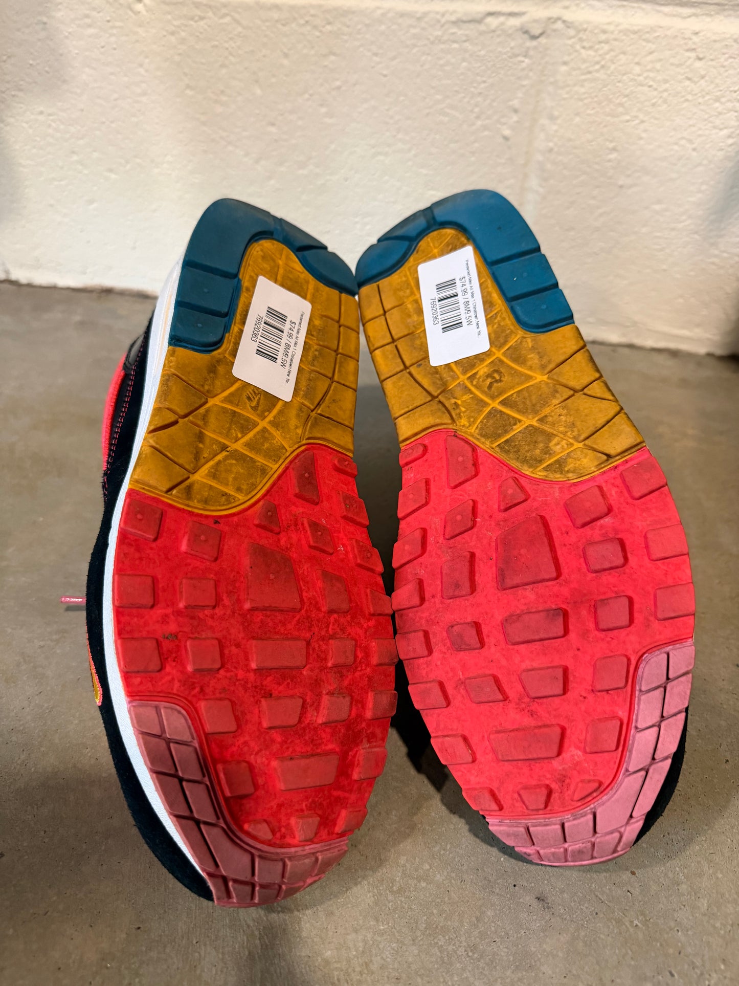 Preowned Nike Air Max 1 Chinatown New York (2020) Size 8M/9.5W