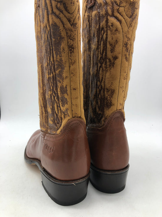 Men's USA Made Dingo Western Cowboy Boots Sz 11B