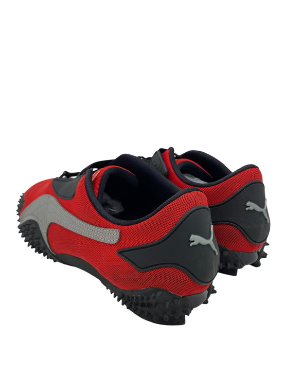 Preowned Puma Mostro OG Red Silver Sz 9.5M/11W 397330-05