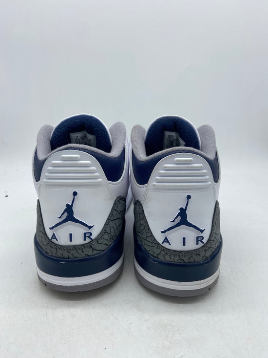 Preowned Jordan 3 Retro Midnight Navy Sz 12M/13.5W CT8532-140