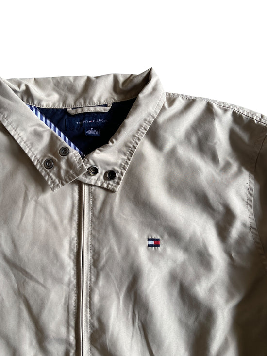 Y2K Tommy Hilfiger Khaki Harrington Jacket Sz M