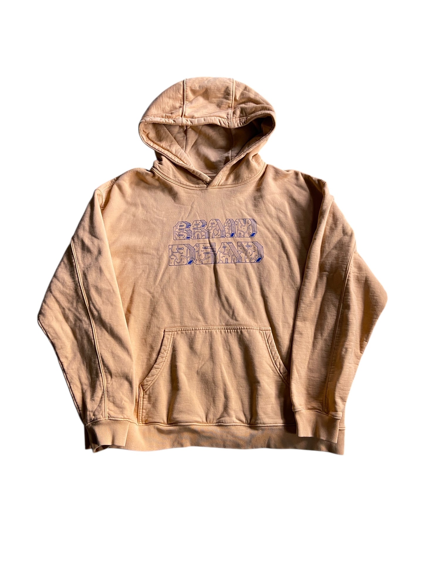 Preowned Braindead Further From Heaven Hoodie Sz XL