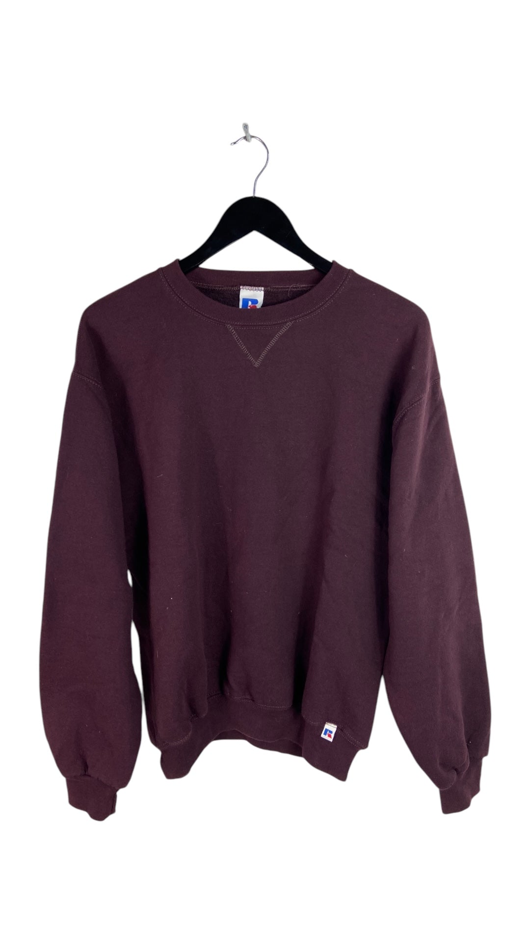 VTG Russell Athletic Burgundy Crewneck Sz M