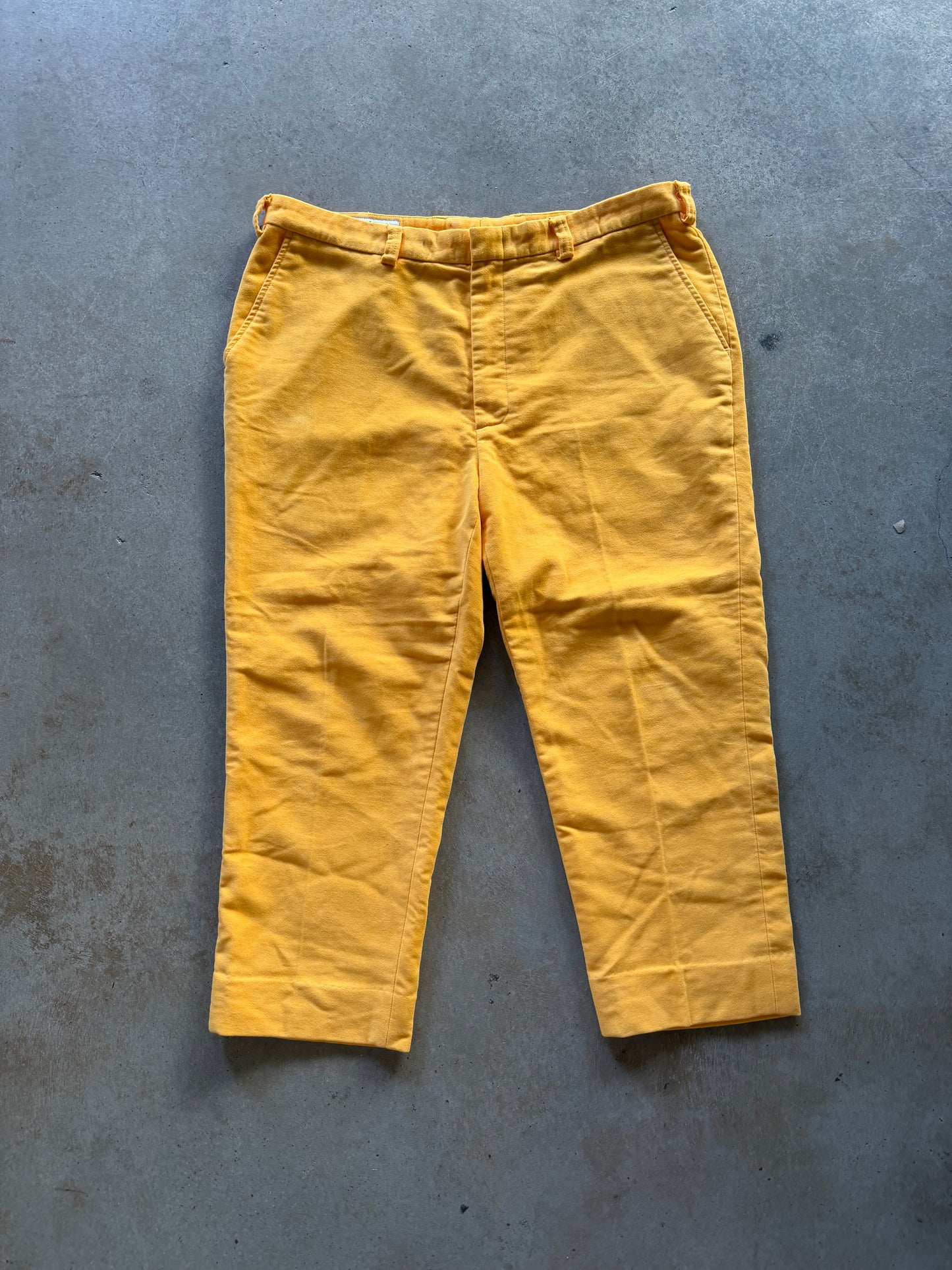 VTG Orvis Yellow Pants Sz 40x24