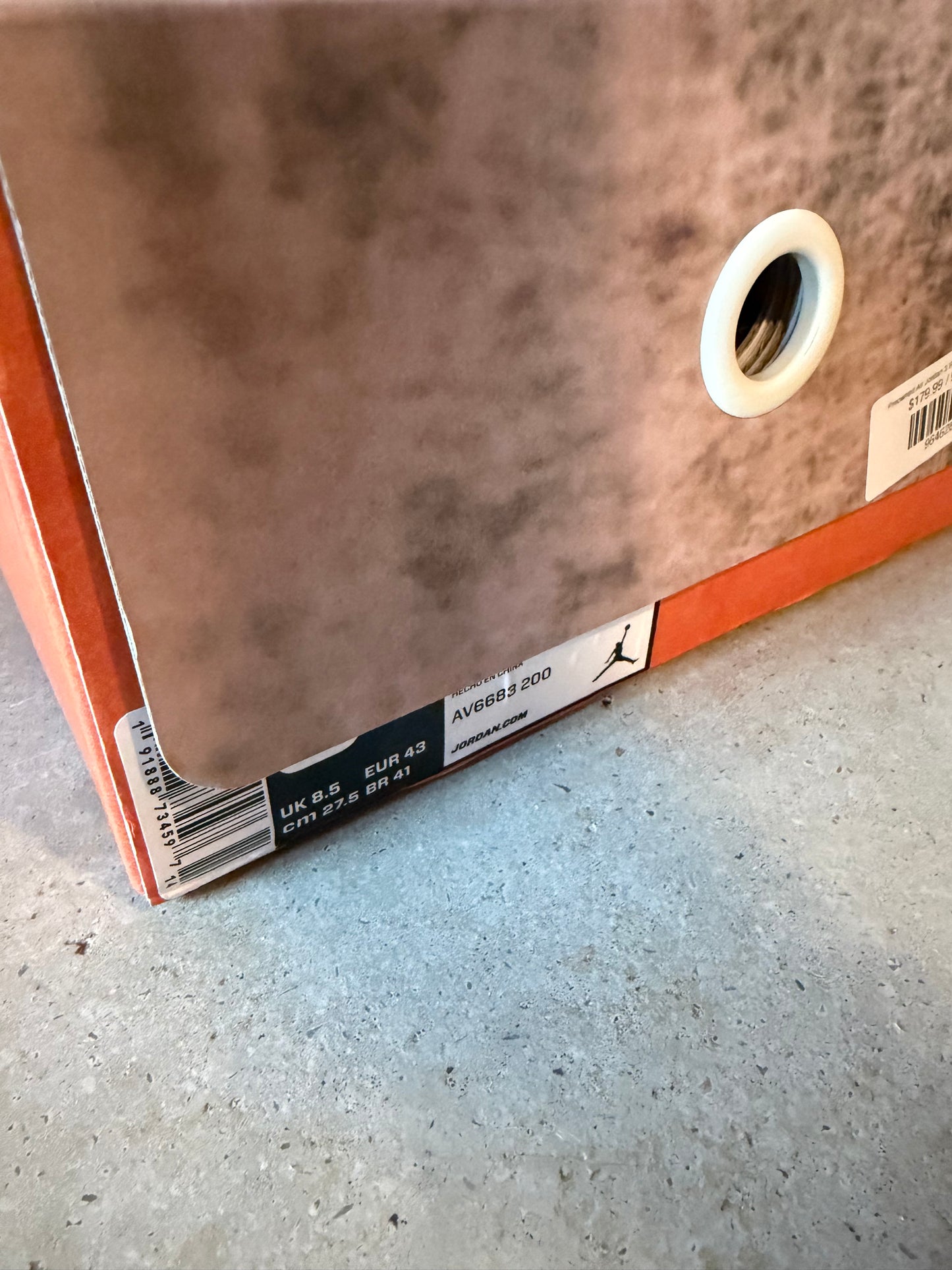 Preowned Air Jordan 3 Retro JTH NRG Bio Beige Sz 9.5M/11W