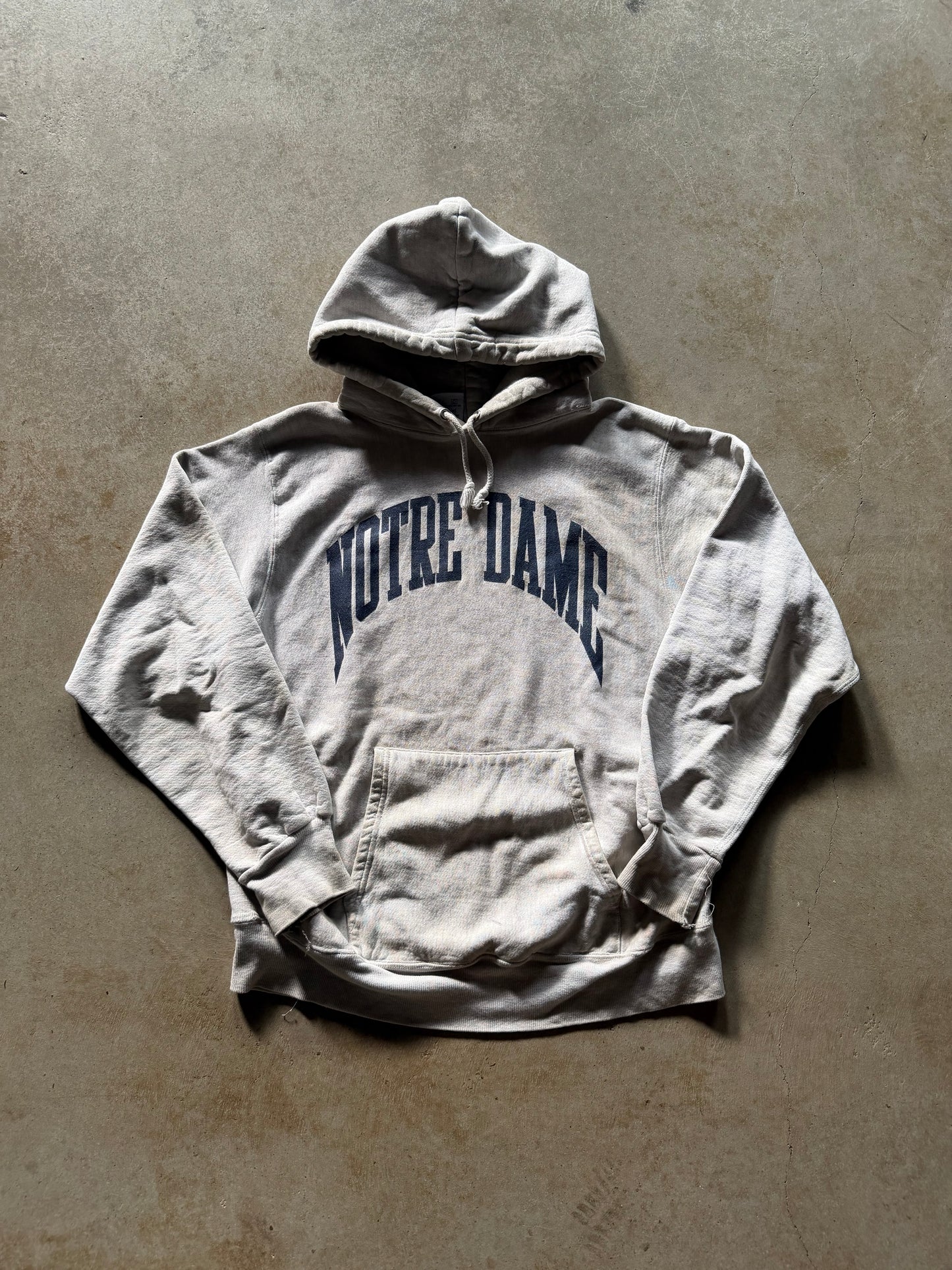 VTG Notre Dame Collegiate MV Sport Hoodie Sz M