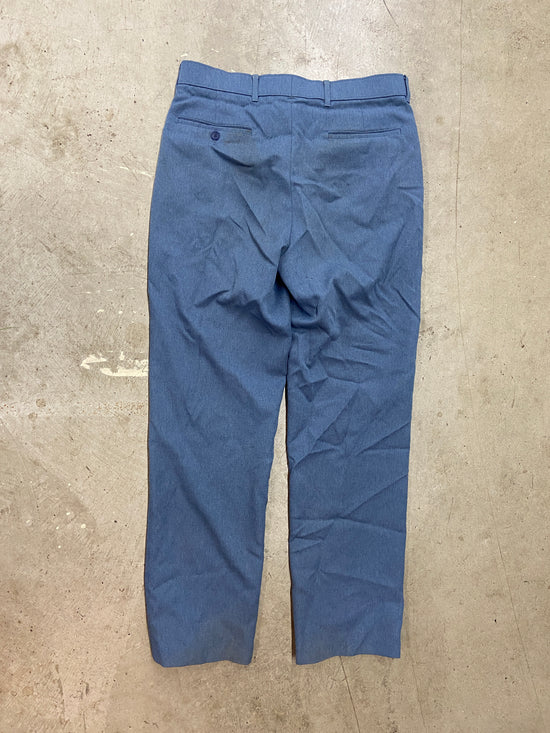 VTG Levi's Blue Action Slack Trousers Sz 33x32