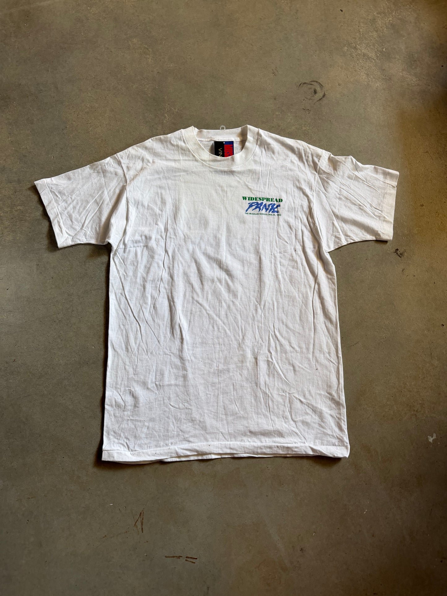 VTG Widespread Panic & White Buffalo Tee Sz XL