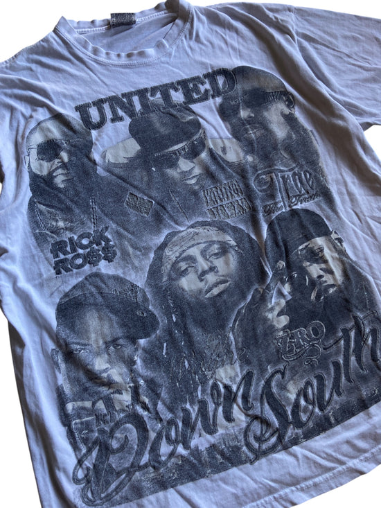 VTG United Down South Hip Hop Tee Sz 2XL