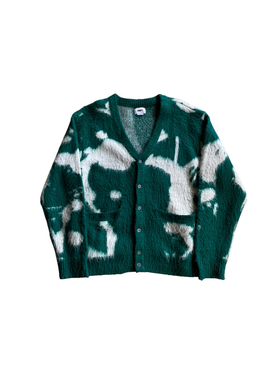 Obey Mohair Cardigan Sweater Sz M/L