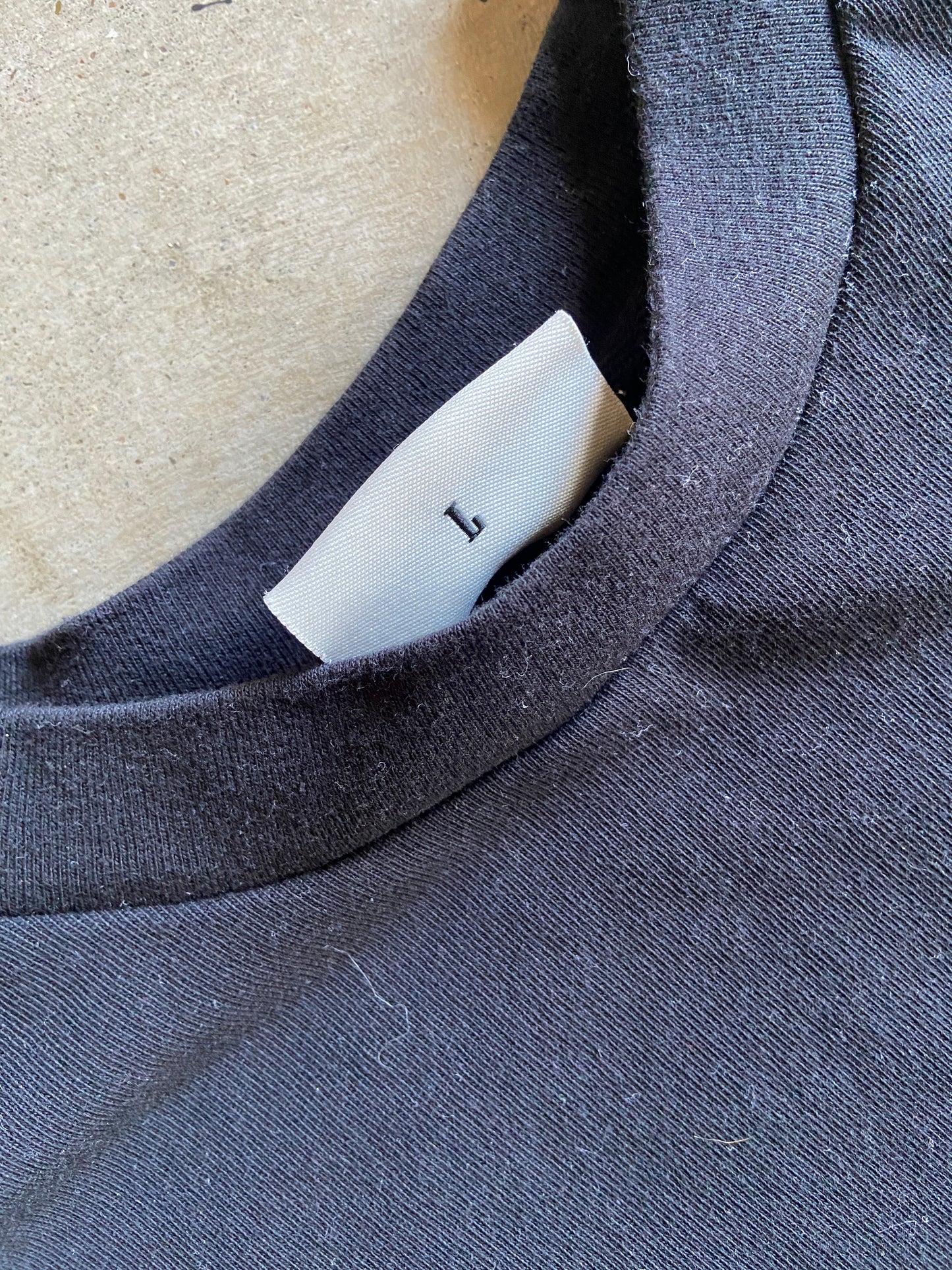 Elwood Oversized Cropped Spellout Tee Sz L