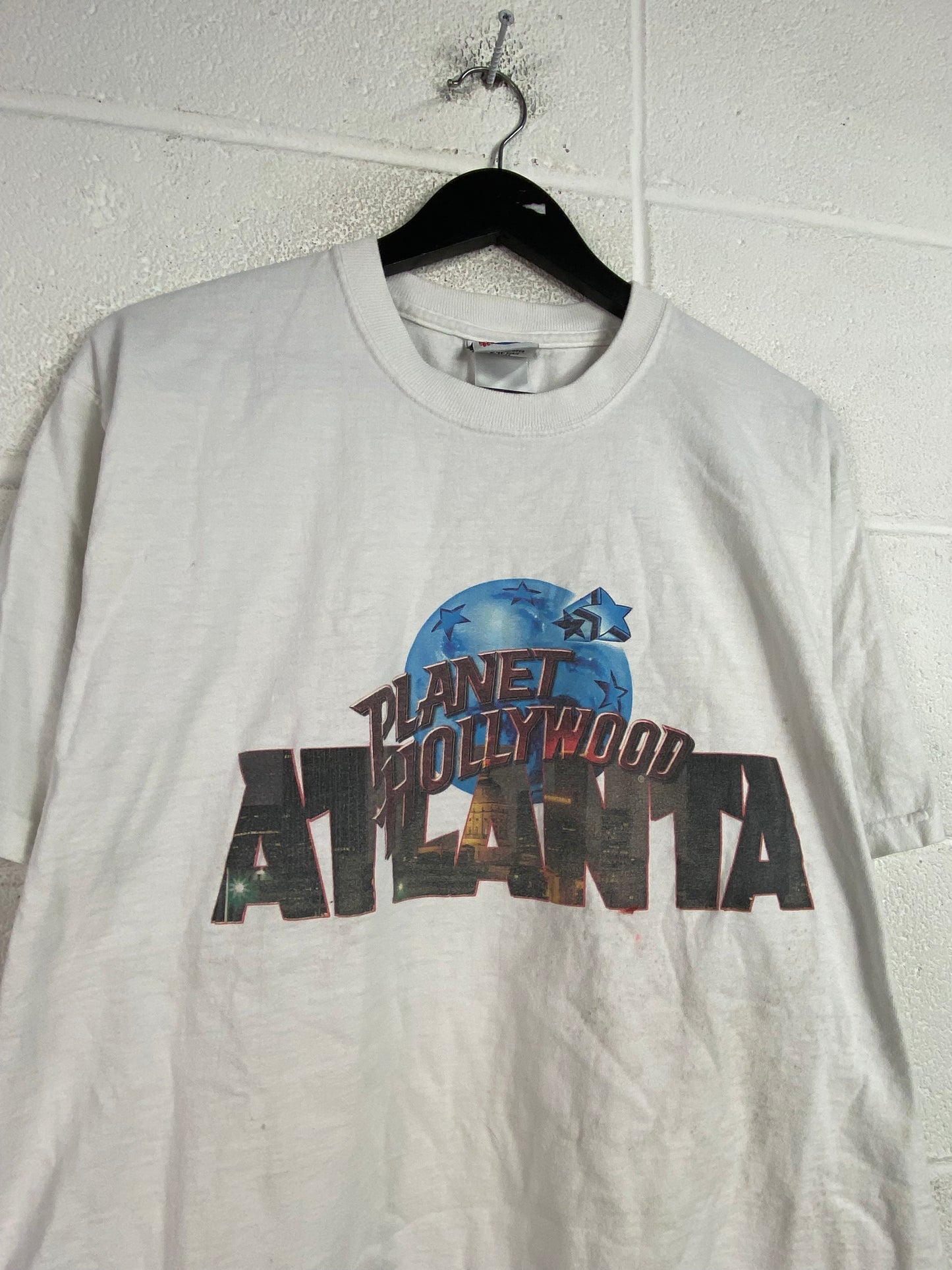 VTG Planet Hollywood Atlanta Tee Sz L