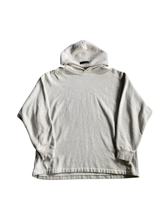 Fear Of God Heather Gray Hooded Sweatshirt Sz XL