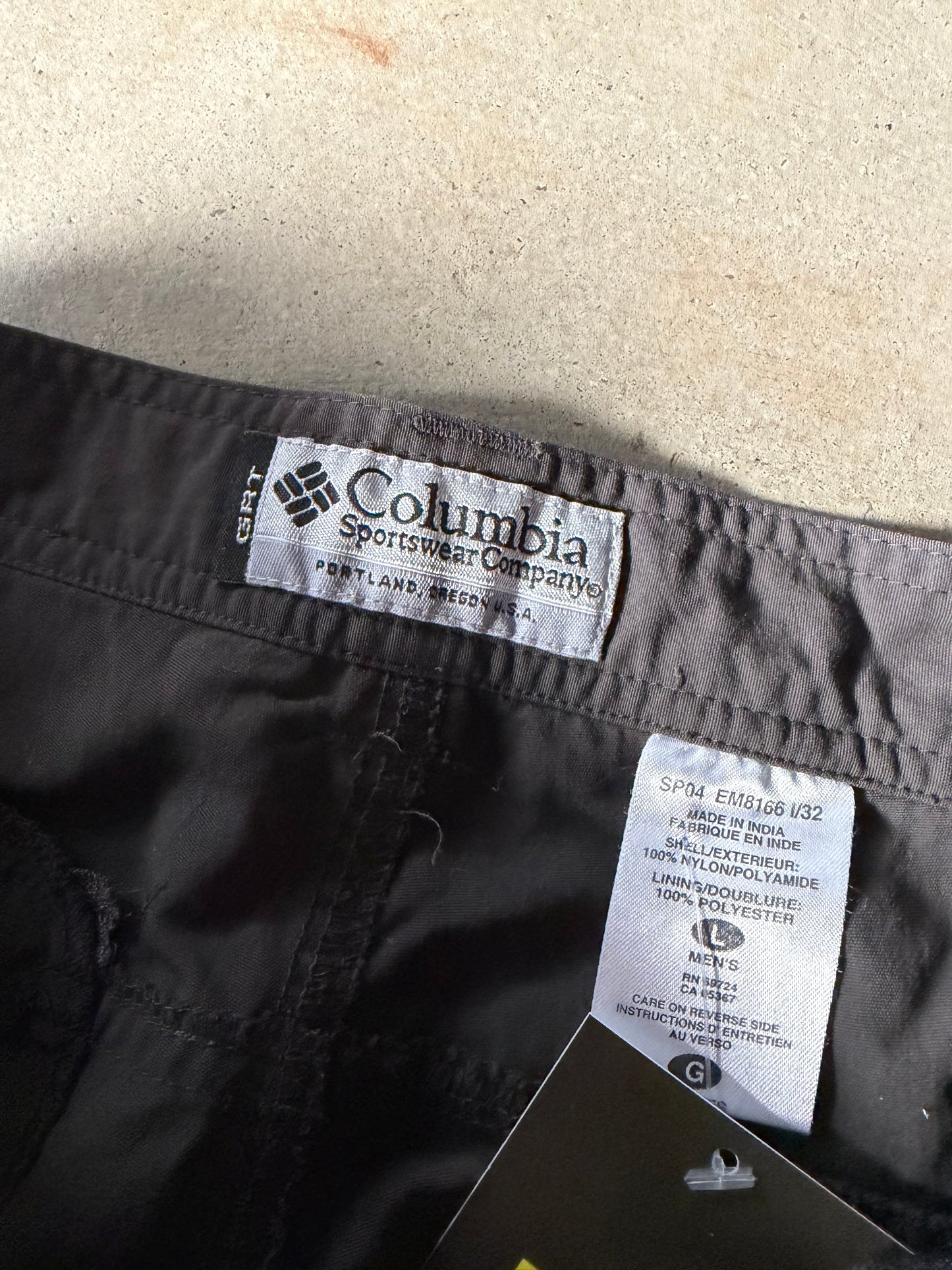 Columbia GRT Gray Pants Sz L