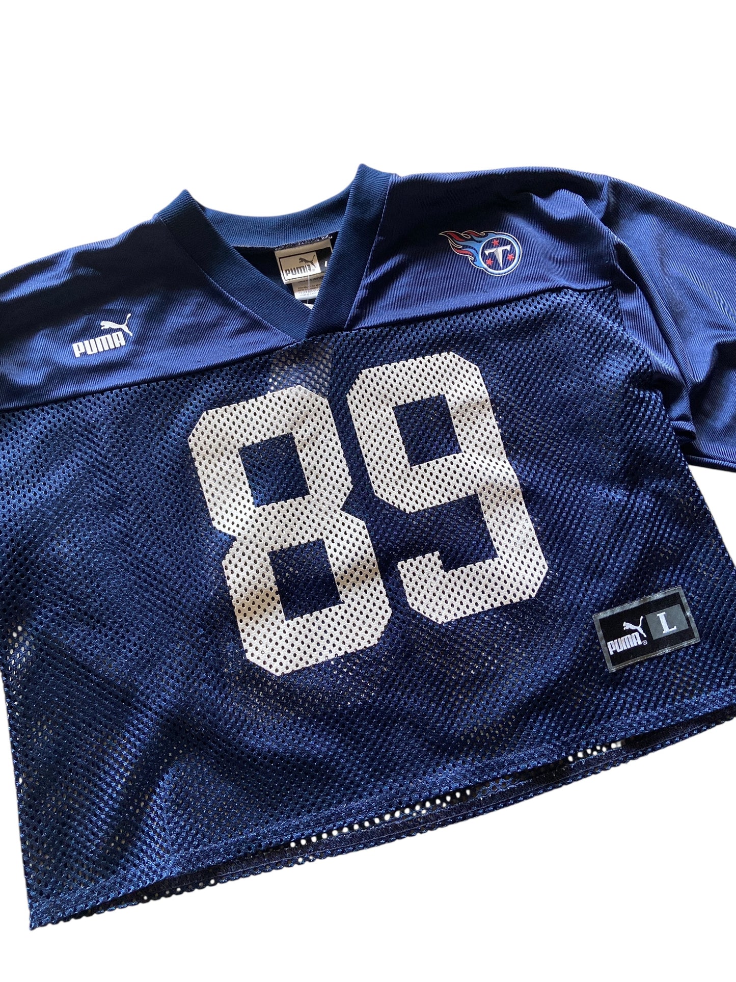 Frank Wycheck Cropped Practice Style Jersey Sz L