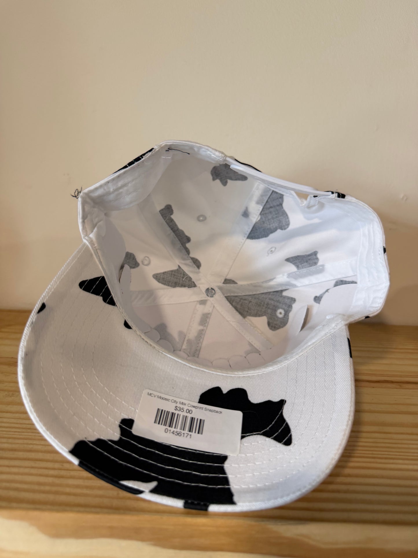 Music City Vintage Cowprint Snapback