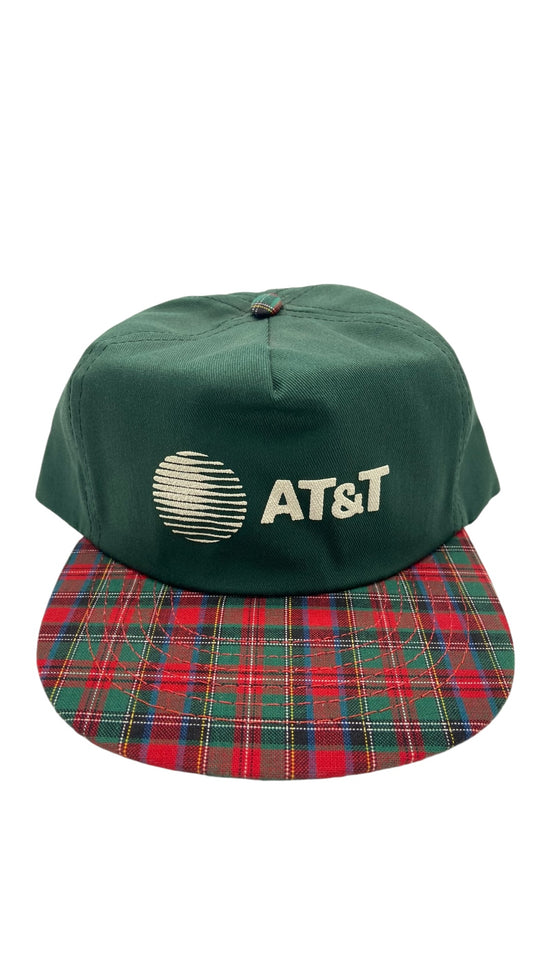 VTG Plaid AT&T Snapback Hat