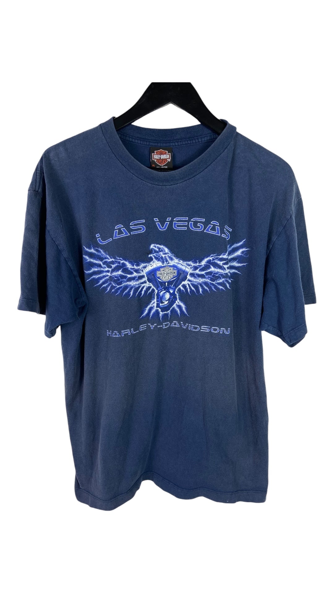 VTG Harley Davidson Las Vegas Graphic Tee Sz L