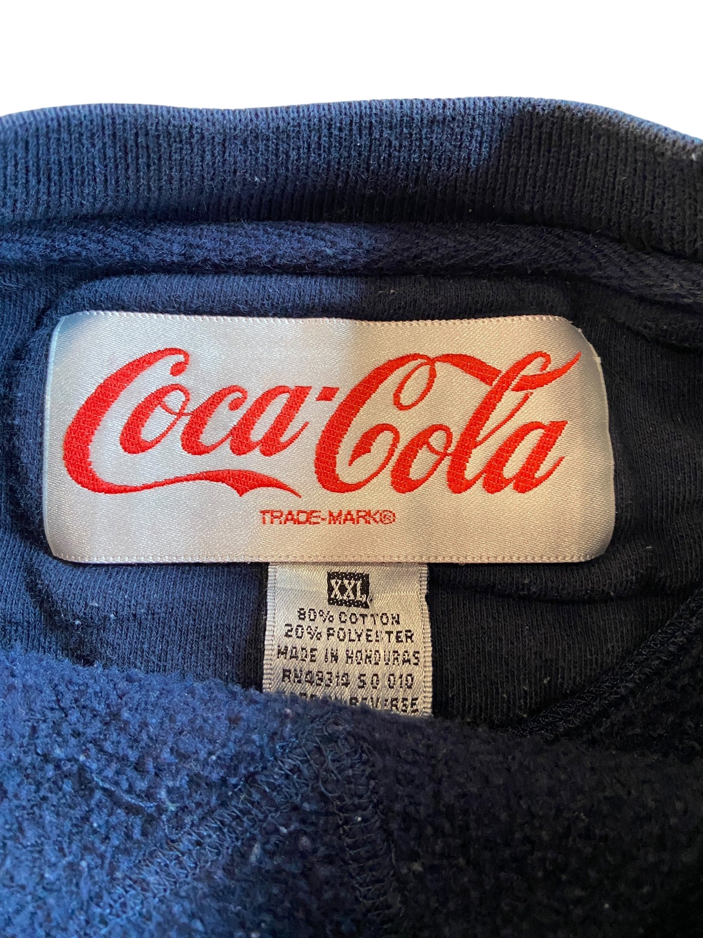 VTG Atlanta Coca-Cola Classic Heavyweight Sweatshirt Sz XXL