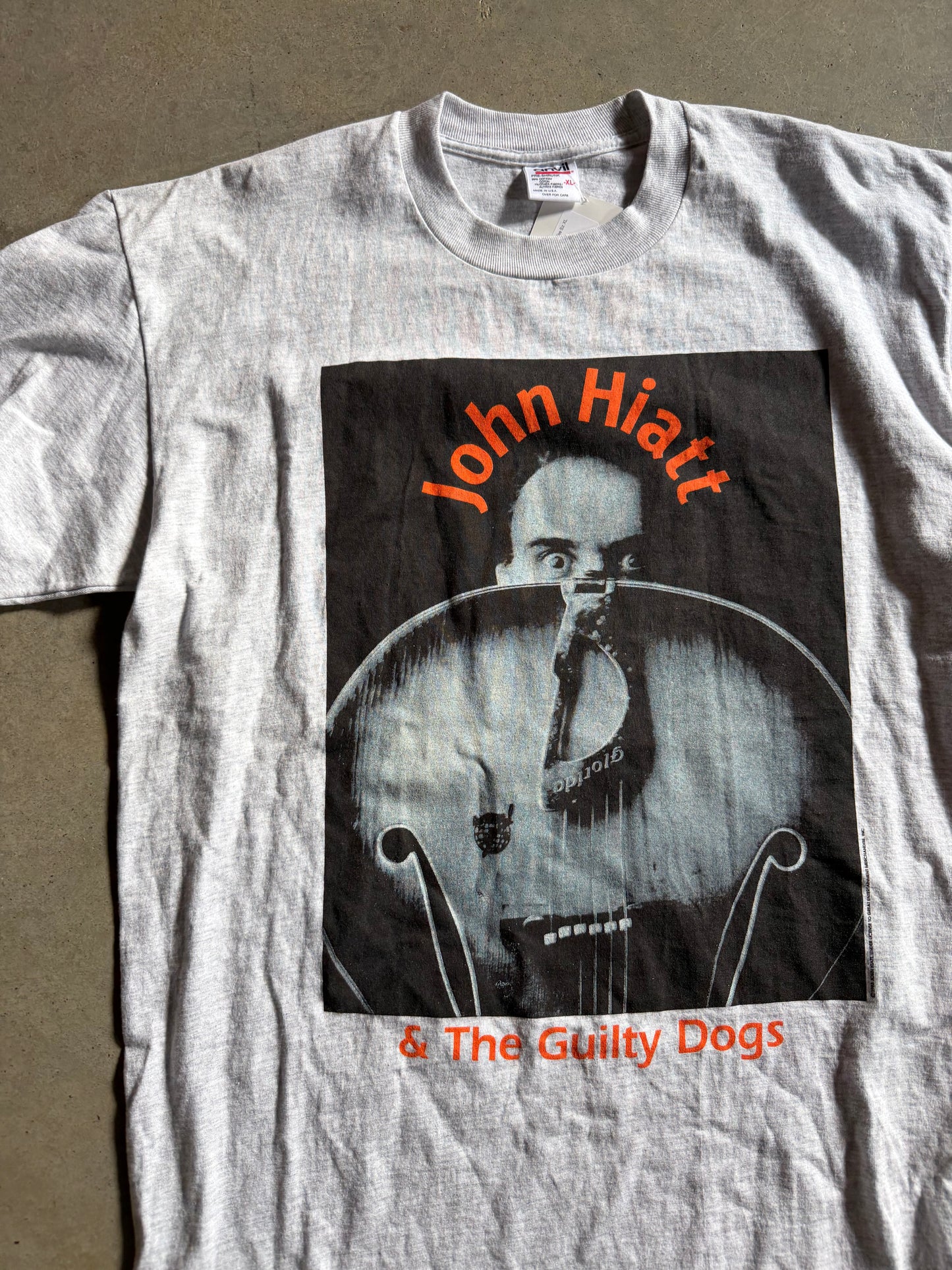 VTG John Hiatt 1992 Tee Sz XL