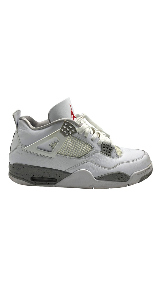 Preowned Jordan 4 Retro White Oreo (2021) Sz 12M/13.5W CT8527-100