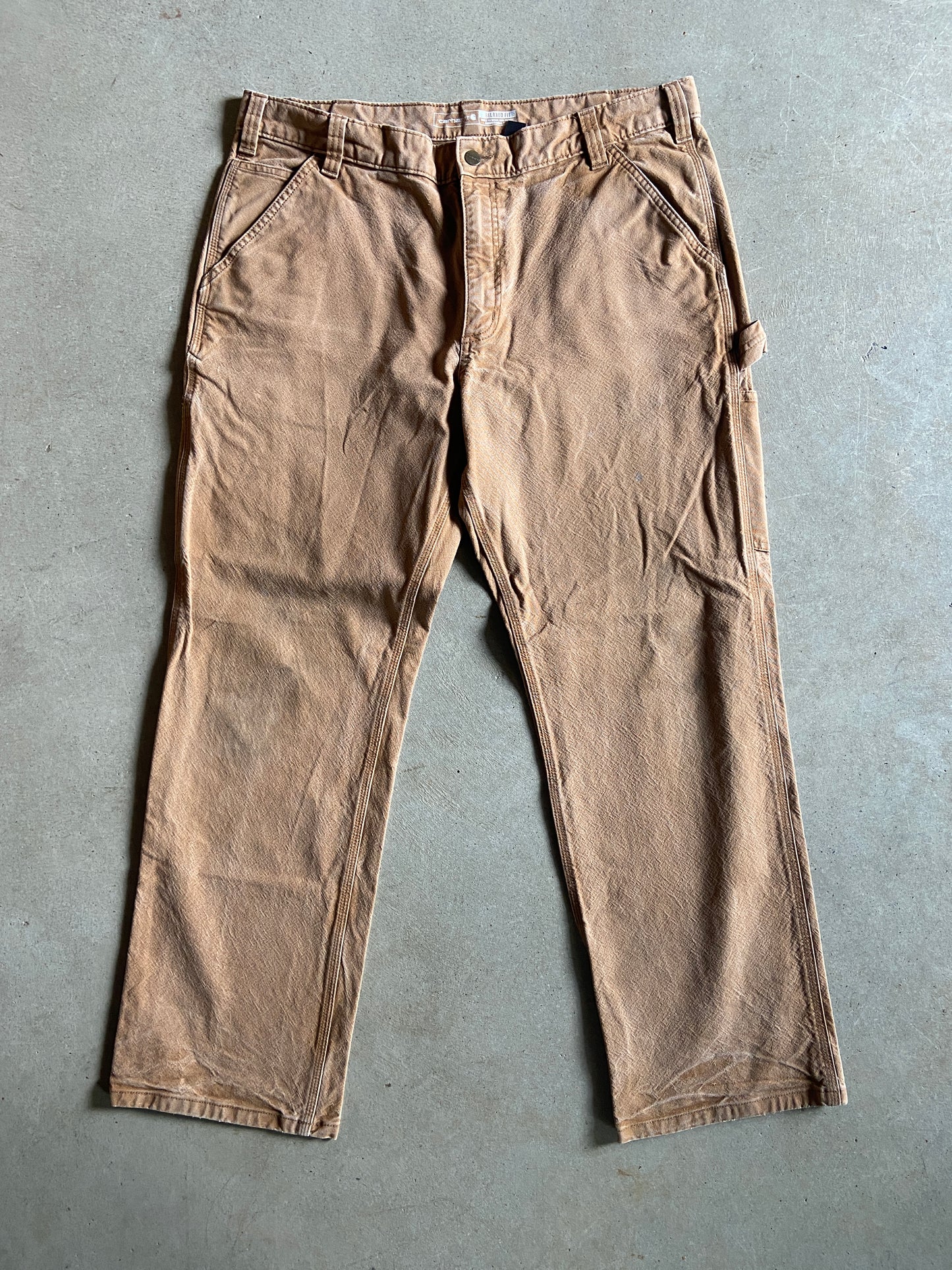 Carhartt Relaxed Fit Carpenter Work Pants Sz 38x32