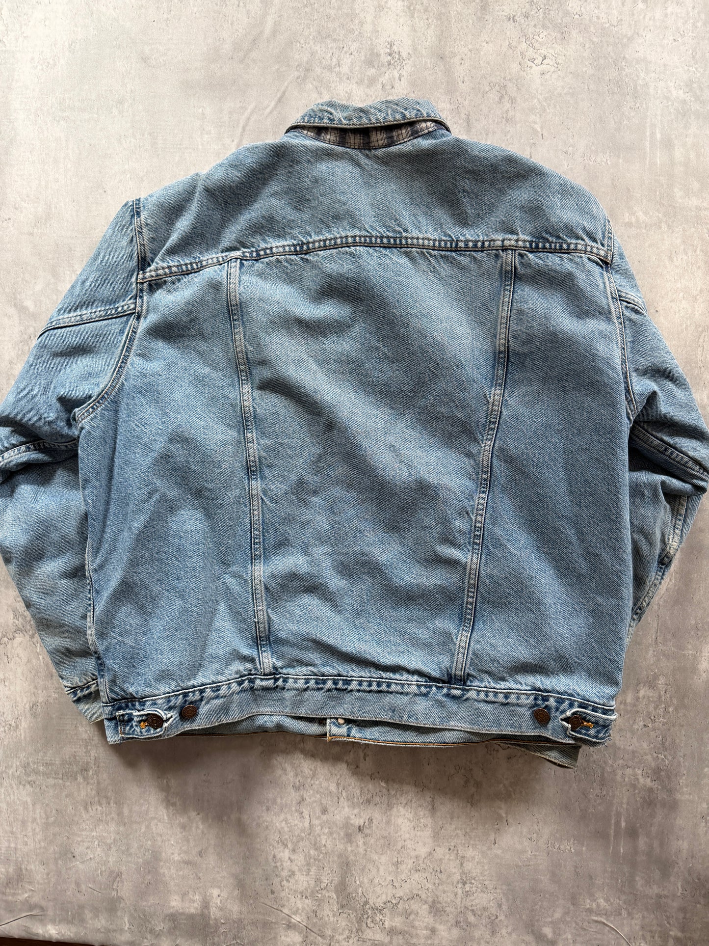 Levi's Flannel Lined Denim Jacket Sz XL