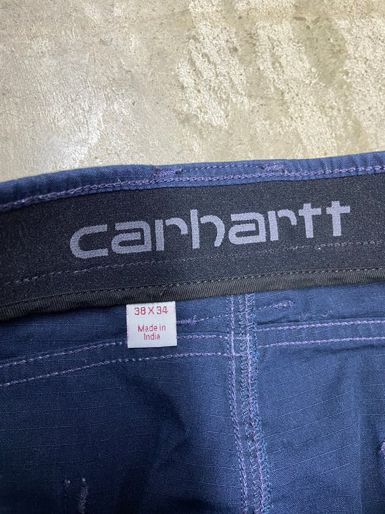 Carhartt Navy Utility Pants Sz 38x34