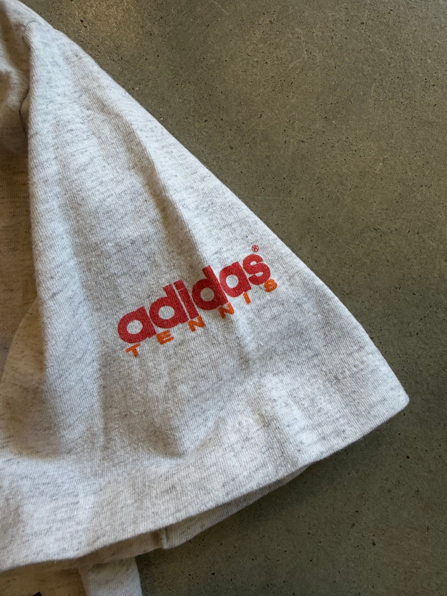 VTG Adidas Tennis Too Hard To Handle Tee Sz M/L