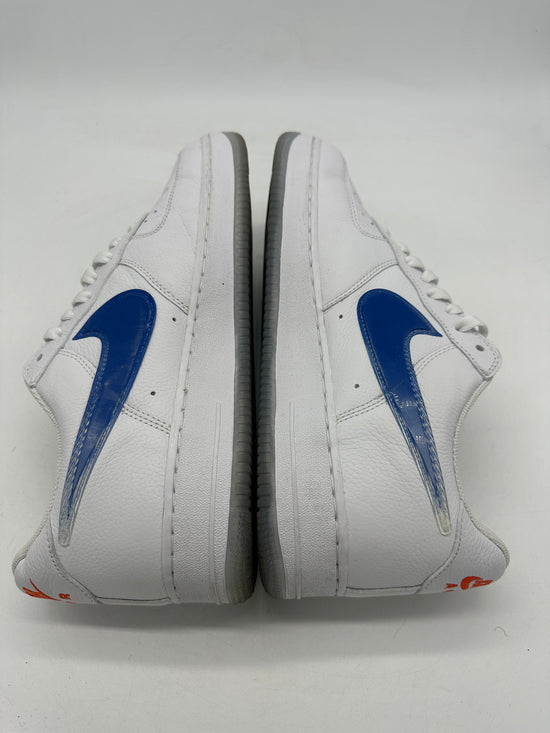 Preowned Nike Air Force 1 Low Kith Knicks Home Sz 11.5M/13W CZ7928-100