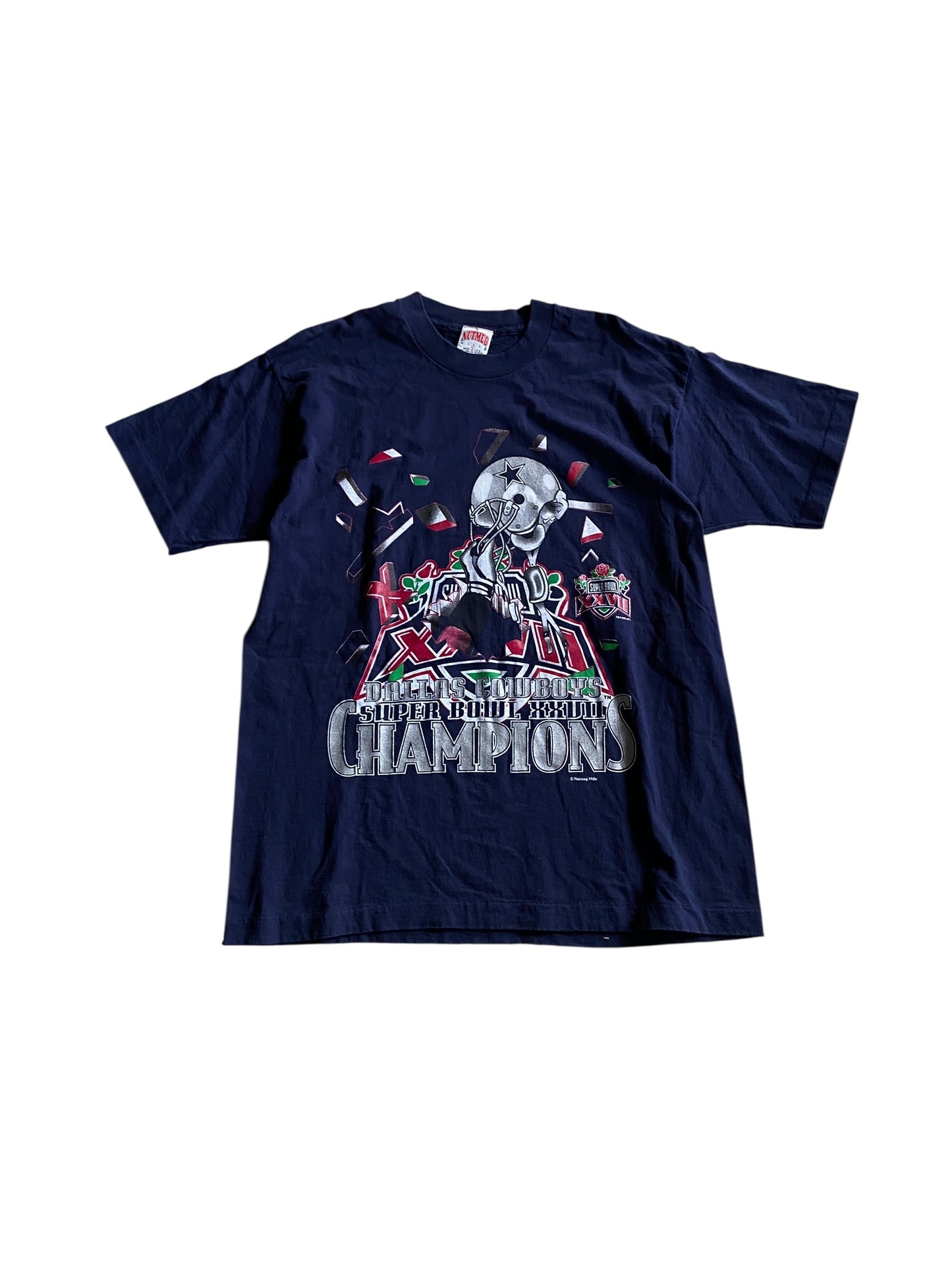 VTG Dallas Cowboys Super Bowl 27 Champion Tee Sz XL