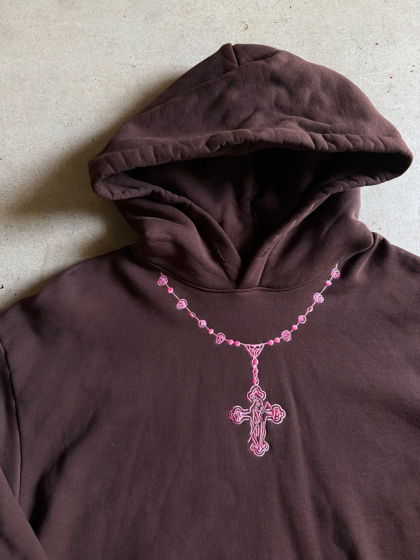 Warren Lotas Rosary Hoodie Sz XXL